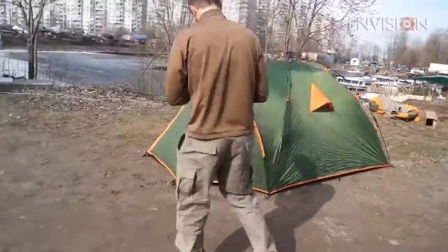 Устанавливаем палатку автомат Envision 3