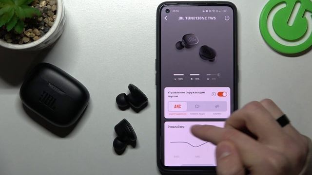 JBL Tune 130NC TWS | Как включить шумоподавление в наушниках JBL Tune 130NC TWS смотреть онлайн