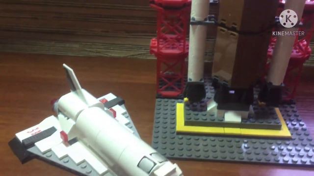 Обзор на Ракетную Станцию с Космическим Самолётом - Lego смотреть онлайн