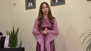 Стретинская София, "У зори-тот, у зореньки"русская народная песня в обработке А. Александрова