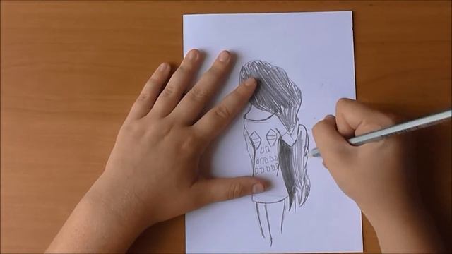 Как нарисовать #девочку карандашом? №3/ How to draw a #girl with a pencil? №3 смотреть онлайн