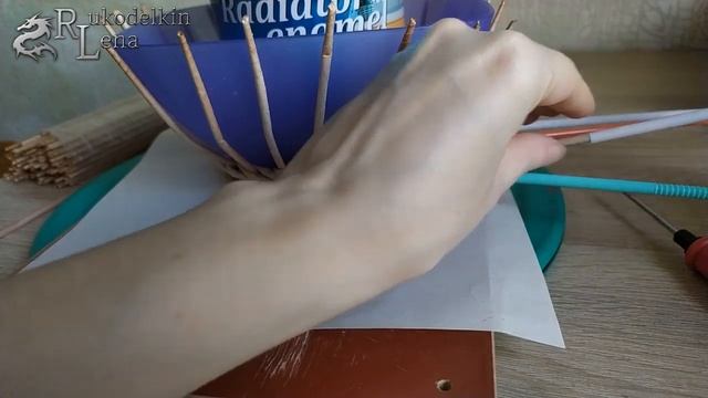 Послойное плетение/из газетных трубочек