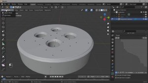 35. Blender. Curves | Отверстие в кривой (Пуговица)