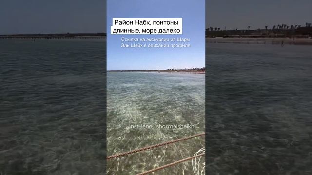 Отели в районе Набк, море далеко, сильные отливы #экскурсиившармэльшейх