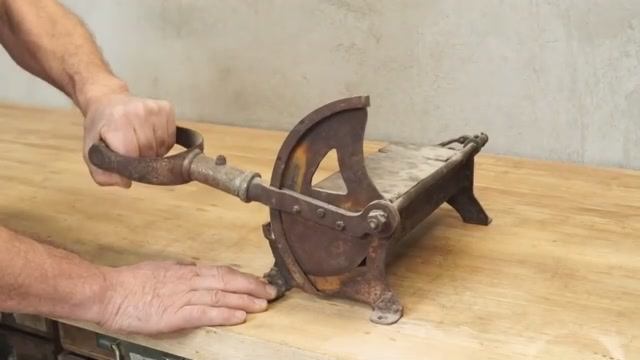 РЕСТАВРАЦИЯ ТАБАКОРЕЗА