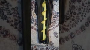 Не дорогой самодельный чехол для ледобура Айсберг 130