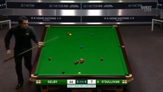 Потрясающий финальный фрейм Ронни О'салливана против Марка Селби. смотреть онлайн