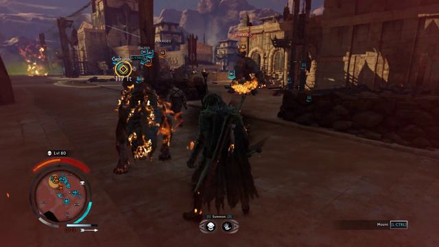 SHADOW OF WAR - Unique Undaunted Overlord Battle for the Citadel in the Desert смотреть онлайн