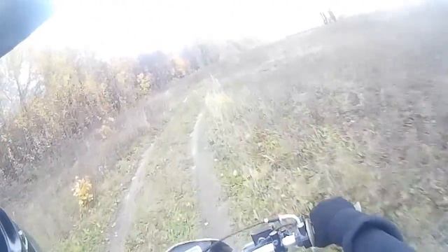 Покатушки на Stels Trigger #3 (СЛОМАЛ НОГУ!!!) смотреть онлайн