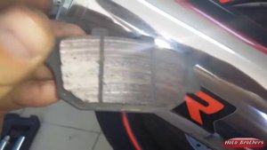 Замена тормозных колодок из AliExpress на Honda cbr 600 F4i