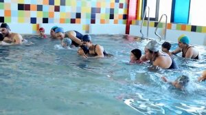 Реклама для бассейна "Мирас".