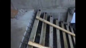 Изготовление бетонных ступеней