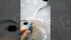 Светодиодный светильник на батарейках переделал на работу от розетки.