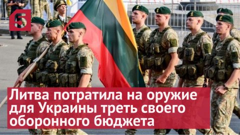 Литва потратила на оружие для Украины треть своего оборонного бюджета
