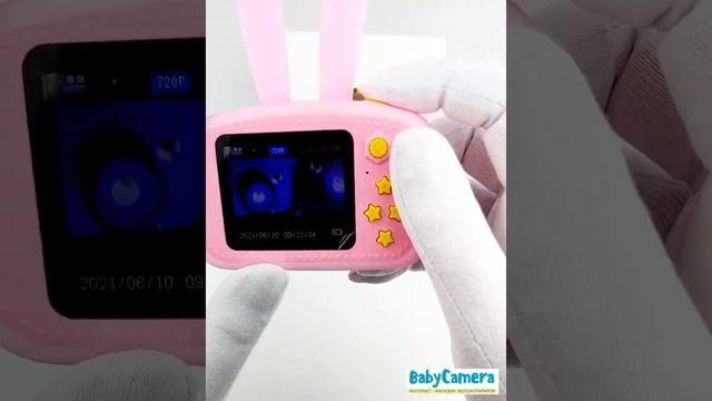 Детский фотоаппарат Зайчик игрушка 3в1 фото, видео и игры Де смотреть онлайн