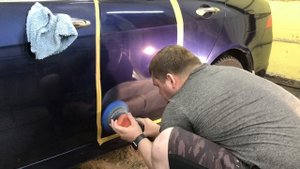 Восстановительная полировка супер затертого лака. Honda Accord. Финал.