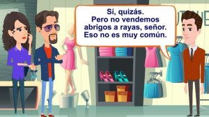 APRENDE ESPAÑOL: Vocabulario de ropa | Conversaciones para aprender español - LEARN SPANISH
