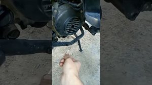 Что будет если в глушитель скутера залить бензин