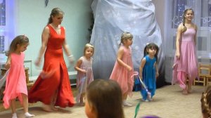 Дункановская студия, дунканята, открытый урок, декабрь 2014