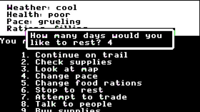 The Oregon Trail | (Apple II) |