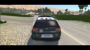 Crazy Police Chases #7   BeamNG Drive Crashes