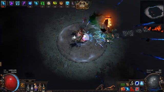 3.3 Power Siphon Deadeye - Basilica T15 w/Abyssal Boss смотреть онлайн