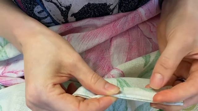 Как перешить обычную простыню в простыню на резинке своими руками • DIY