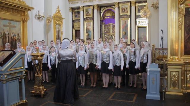 Д. Бортнянский "Хвалите" 7ч.из литургии Иоанна Златоуста смотреть онлайн