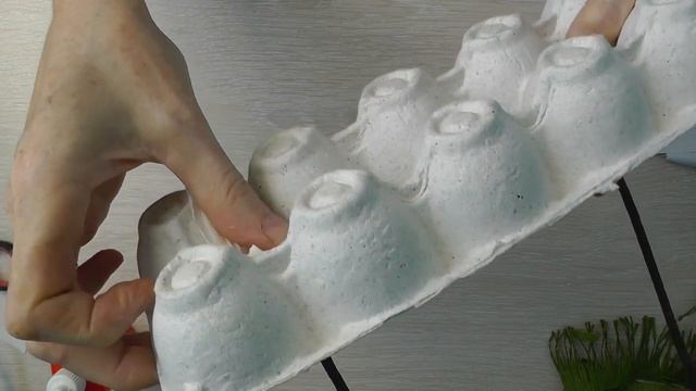 Из яичных лотков своими руками: декор и поделки на Пасху. Подставка для пасхальных яиц