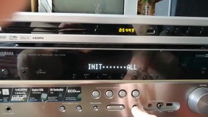 Yamaha rx-v475 Factory reset. Сброс настроек на заводские.