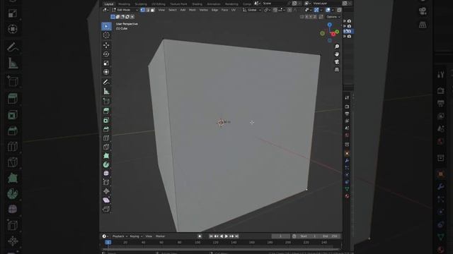 Как измерить расстояние между двумя точками в blender. Исправление нормалей в блендер