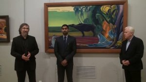 ГМР. Выступления на вернисаже выставки С.Н.Рериха
