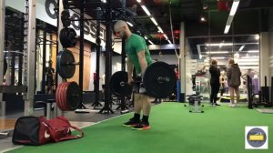 Румынская становая тяга со штангой