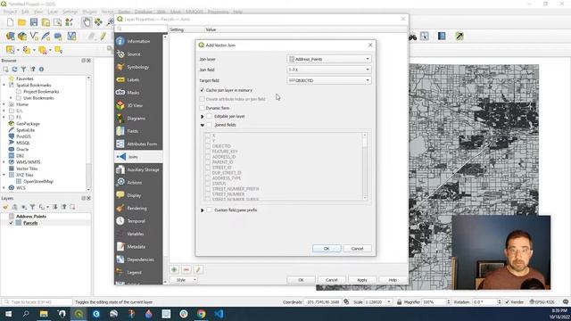 QGIS Join CSV with Shapefile смотреть онлайн