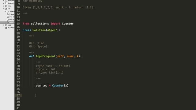 Programming Interview Questions: Top K Frequent Elements