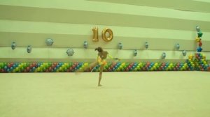 10 Турнир Амины Зариповой 2010. Аверина Дина (булавы)