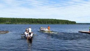Гребля на лодках дракон Десногорск 10 июня 2018