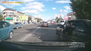 Конфликты и разборки на дороге, подборка дтп