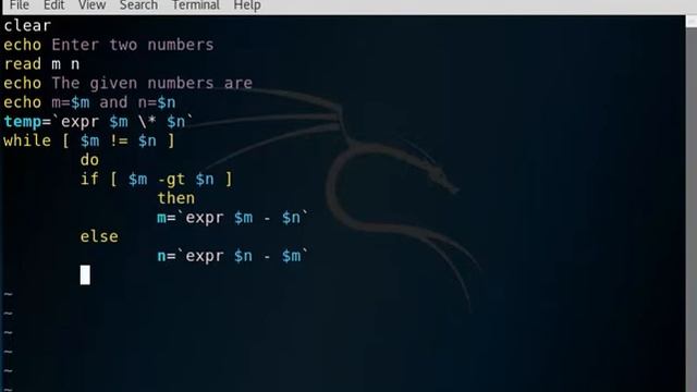 Unix shell script to find LCM and GCD of two numbers смотреть онлайн