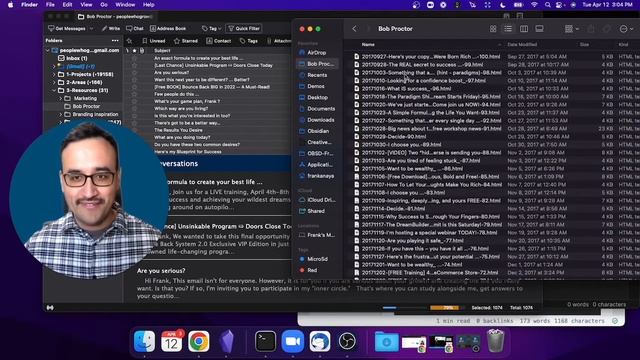 How to Save Your Emails to Obsidian in 5 Steps - with a 1000+ Emails Example