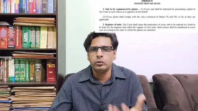 institution of suits | section 26 cpc 1908 | order 4 cpc 1908 | plaint | suit смотреть онлайн
