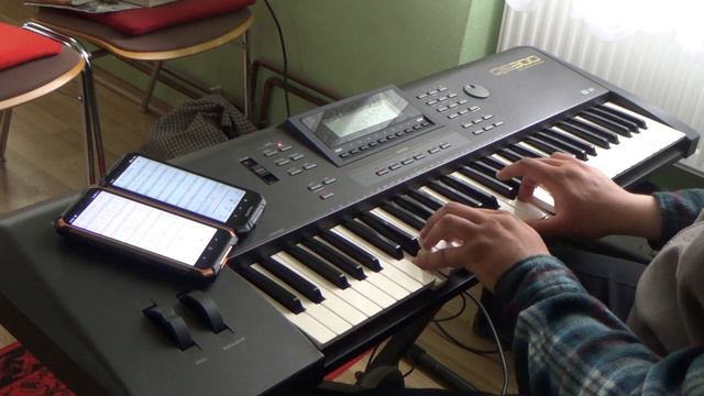I Love To Tell The Story | Organist Bujor Florin Lucian playing on Yamaha QS300 Workstation смотреть онлайн