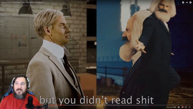 Assembly Lines vs. Bread Lines?! Henry Ford vs Karl Marx. Epic Rap Battles of History [Reaction] смотреть онлайн