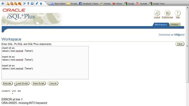كورس SQL المحاضرة السابعة عشر Creating Other Schema Objects part2 смотреть онлайн