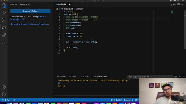 Part-9-2 What is variable & Data Type  || Dart Programming Tutorials in Hindi/Urdu