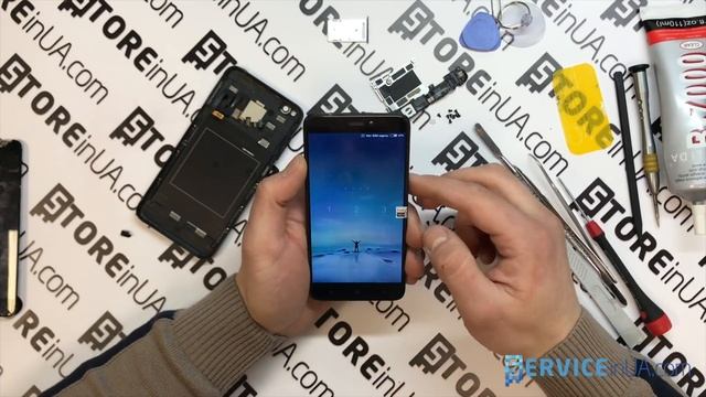 Замена дисплея, ремонт и разборка Xiaomi Redmi 4X / display replacement смотреть онлайн