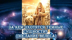 За кем охотятся темные сущности? (Послание Велеса) 20.01.2024 ?⚡??