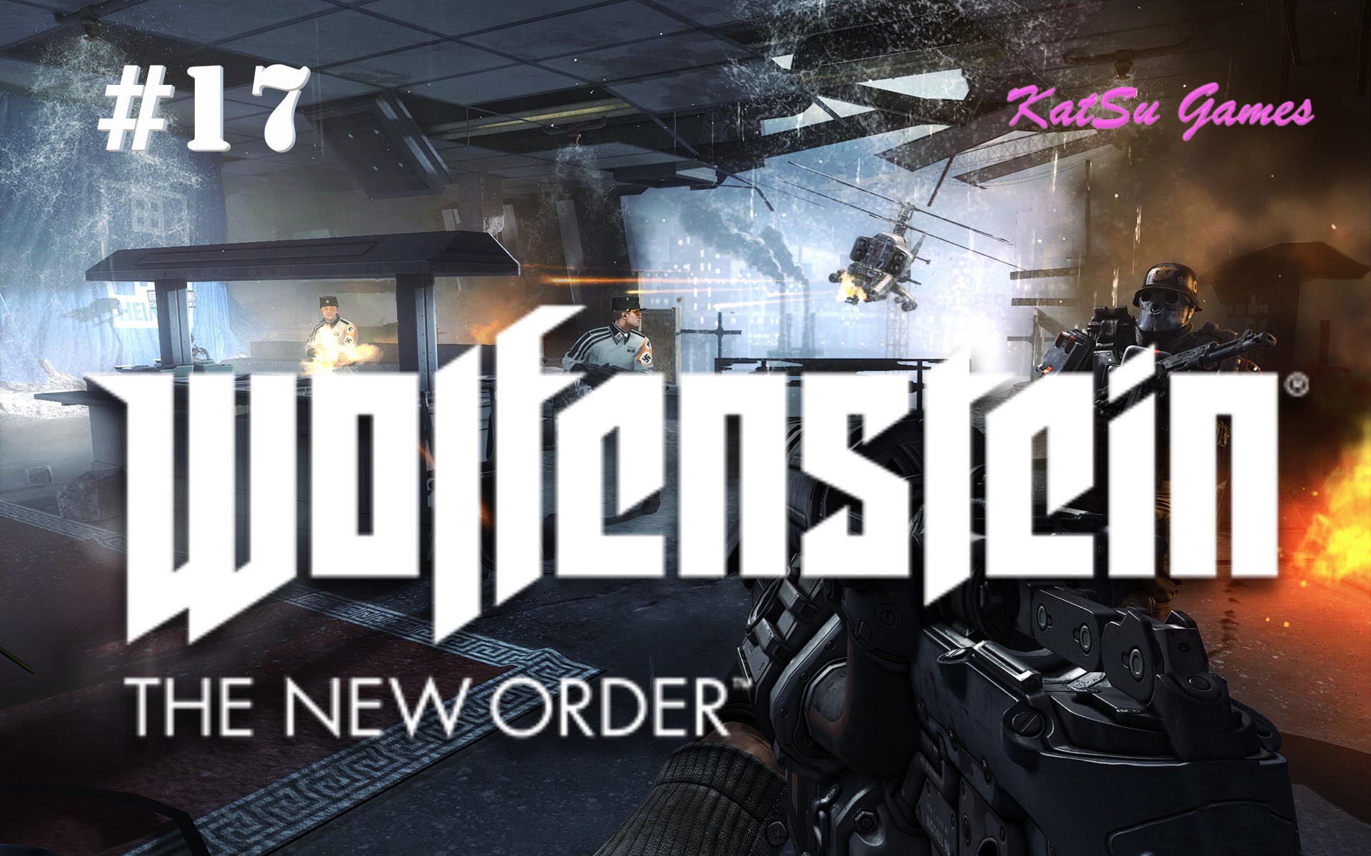 ИЩЕМ СКАФАНДР И ОТПРАВЛЯЕМСЯ НА ЛУНУ!!! Wolfenstein The New Order # 17