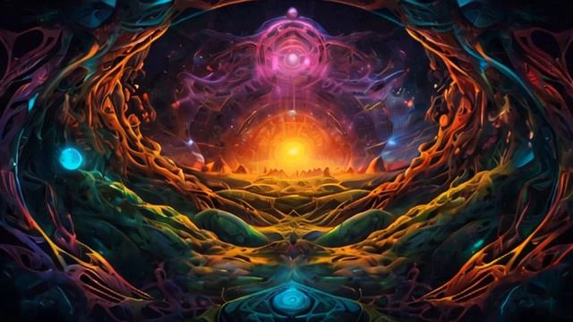 Progressive Psytrance - Into The Light Mix (AI Generated)