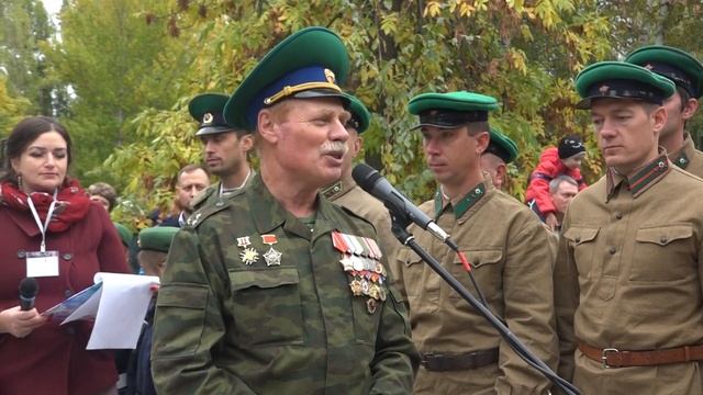 Открытие скульптурной композиции * ПОГРАНИЧНИКАМ ВСЕХ ПОКОЛЕНИЙ * Тольятти - 2019